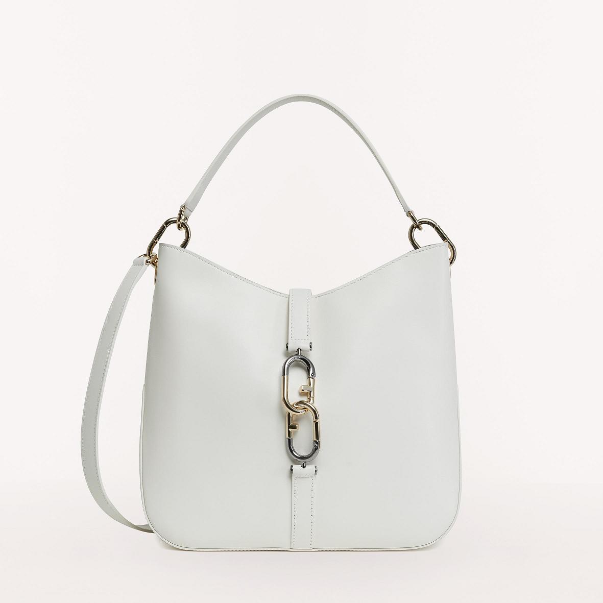 Bolso Bandolera Furla Colombia - Sirena Bolsos Mujer Blancas 315829VTP